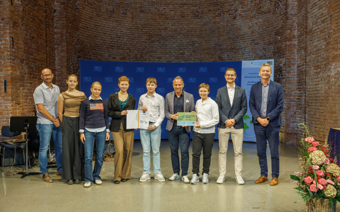 Nun ist es offiziell: Wir sind Klimaschule GOLD!